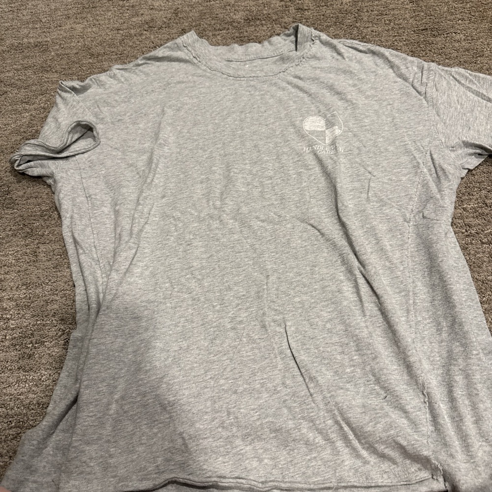 Aerie Light Gray Short Sleeve Tee